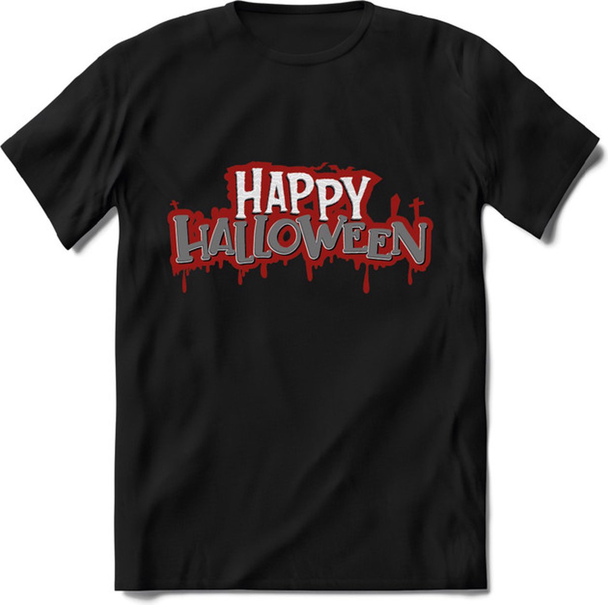 Halloween T-Shirt | Horror  Kleding Heren / Dames | Weerwolf , Monster , Vleermuis en Pompoen  Shirt |